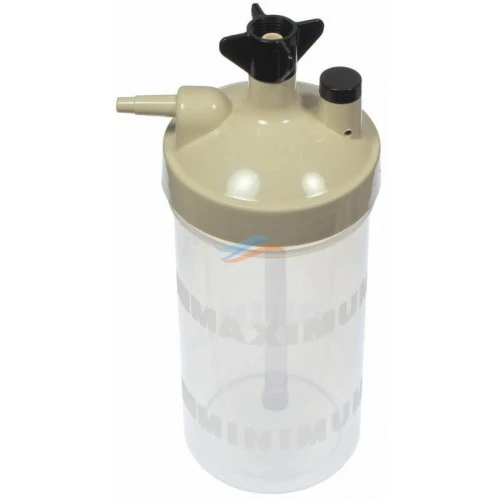 Botella para humidificadores de alto caudal