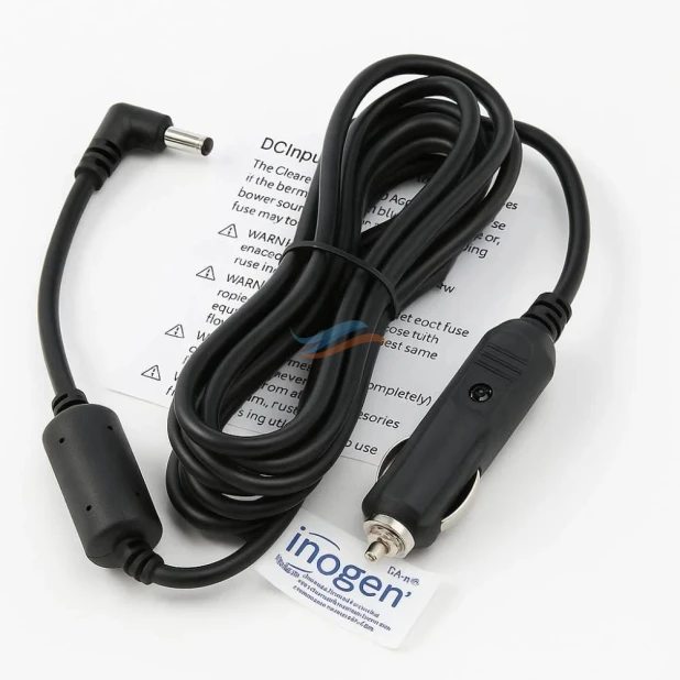 12-volt car charger for Inogen G3, G4, G5, and Rove 6